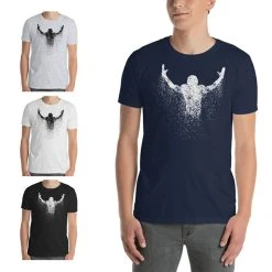 American Sports American Football Fanshirt, T-Shirt Particled Player, P1