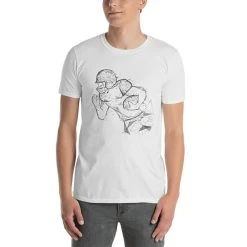 American Sports American Football Fanshirt, T-Shirt Vectored Player, P4 -Nike Shop american sports american football fanshirt t shirt vectored player p44