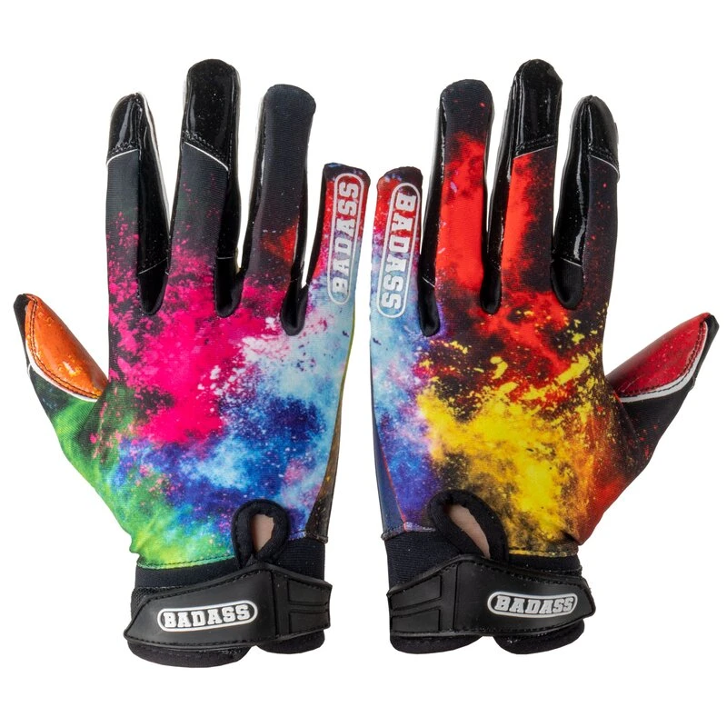 BADASS FOOTBALL BADASS Paint Splash American Football Receiver Handschuhe 2 BADASS FOOTBALL BADASS Paint Splash American Football Receiver Handschuhe – Bild 2