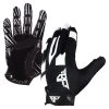 BADASS FOOTBALL BADASS Stretch Fit American Football Receiver Handschuhe - Schwarz/weiß