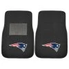 NFL.com Besticktes NFL Autofußmattenset, NFL Carcarp - Team New England Patriots