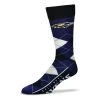 For Bare Feet NFL Baltimore Ravens Socken Argyle Lineup