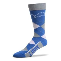 For Bare Feet NFL Detroit Lions Socken Argyle Lineup