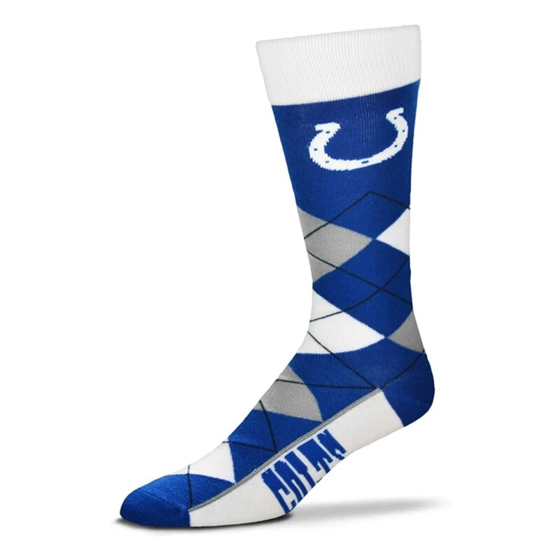For Bare Feet NFL Indianapolis Colts Socken Argyle Lineup 1 For Bare Feet NFL Indianapolis Colts Socken Argyle Lineup