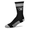 For Bare Feet NFL Las Vegas Raiders Sport Socken 4-Stripe Deuce
