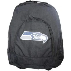 Forever Collectibles Ltd UK Forever Collectibles NFL Black Backpack, Rucksack - Seattle Seahawks