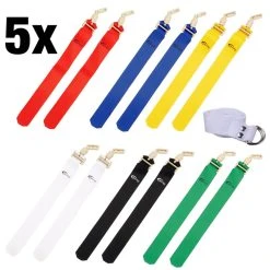 Full Force Wear Full Force POPFLAG Flagfootball Set, 5 Gürtel Mit 5 Flag Sets