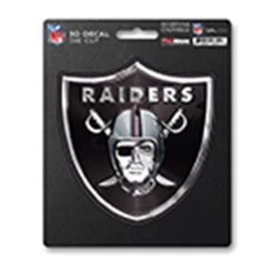 NFL.com Las Vegas Raiders NFL 3D Logo Aufkleber, 3D Decal