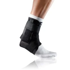 LP Support 597 Sprunggelenkbandage Mit Stabilisierungsbändern, Schwarz