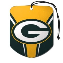 NFL.com NFL Air Freshener, Lufterfrischer (2er Packung) - Team Green Bay Packers