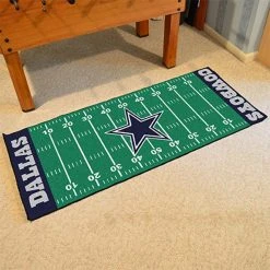 NFL.com NFL American Football Teppich, Fußballplatz Läufer 75 X180 Cm - Team Dallas Cowboys