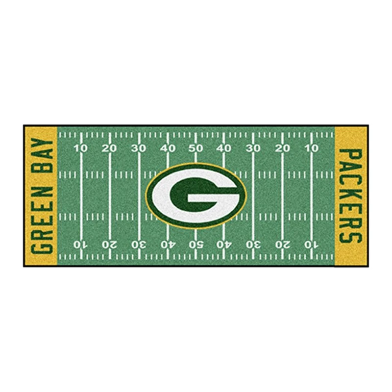 NFL.com NFL American Football Teppich, Fußballplatz Läufer 75 X180 Cm - Team Green Bay Packers 2 NFL.com NFL American Football Teppich, Fußballplatz Läufer 75 X180 Cm - Team Green Bay Packers – Bild 2