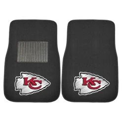 NFL.com NFL Autofußmattenset, NFL Carcarp, Besticktes Logo - Team Kansas City Chiefs