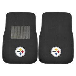 NFL.com NFL Autofußmattenset, NFL Carcarp, Besticktes Logo - Team Pittsburgh Steelers