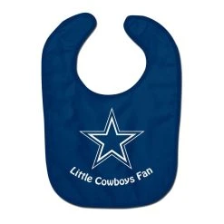 WinCraft NFL Dallas Cowboys Team Color All Pro Little Fan Baby Lätzchen