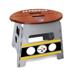 NFL.com NFL Faltbarer Trittbrett, Step Tool - Team Pittsburgh Steelers