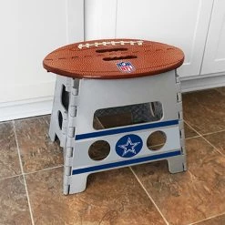NFL.com NFL Faltbarer Trittbrett, Stepstool - Team Dallas Cowboys