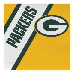 Duck House Sports NFL Green Bay Packers Papier Servietten 20er Pack
