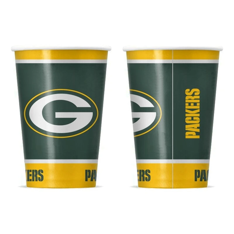 Duck House Sports NFL Green Bay Packers Pappbecher 20er Pack 1 Duck House Sports NFL Green Bay Packers Pappbecher 20er Pack