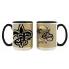 Vertriebsarena NFL New Orleans Saints Logo Und Helm Tasse 445ml, Becher