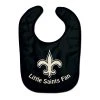 WinCraft NFL New Orleans Saints Team Color All Pro Little Fan Baby Lätzchen