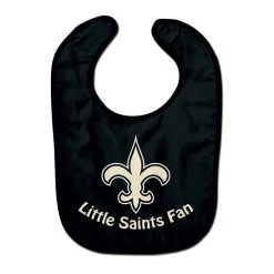 WinCraft NFL New Orleans Saints Team Color All Pro Little Fan Baby Lätzchen