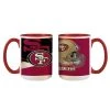 Vertriebsarena NFL San Francisco 49ers Logo Und Helm Tasse 445ml, Becher