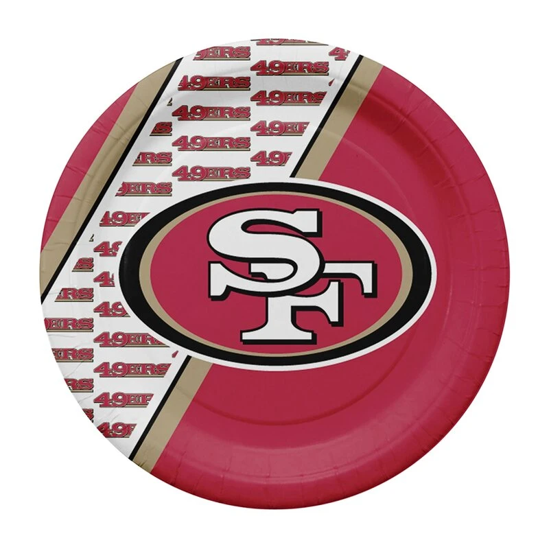 Duck House Sports NFL San Francisco 49ers Pappteller 20er Pack 1 Duck House Sports NFL San Francisco 49ers Pappteller 20er Pack