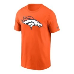 NFL TEAM Denver Broncos Nike Essential Logo NFL T-Shirt - Orange