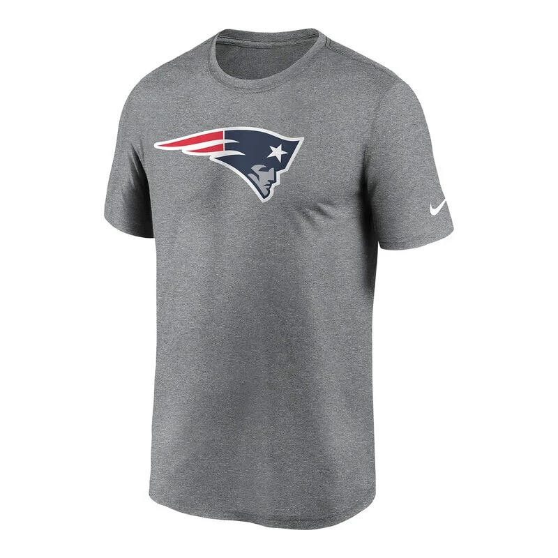 NFL TEAM New England Patriots Nike Essential Logo NFL T-Shirt - Grau 1 NFL TEAM New England Patriots Nike Essential Logo NFL T-Shirt - Grau