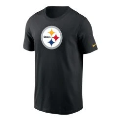 NFL TEAM Pittsburgh Steelers Nike Essential Logo NFL T-Shirt - Schwarz