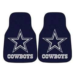 NFL.com NFL Teppich Autofußmattenset, NFL Car Mat Set - Team Dallas Cowboys