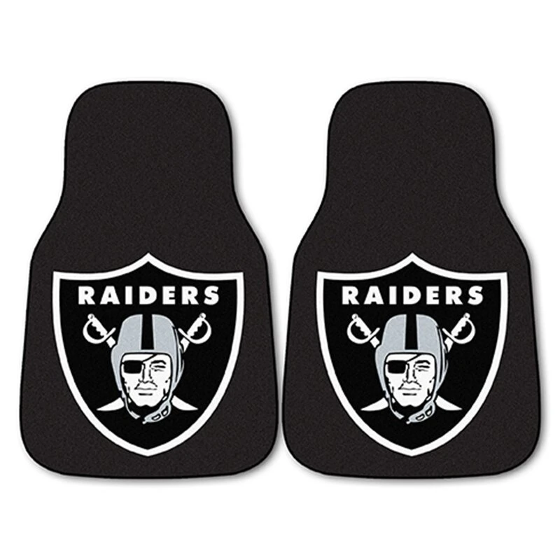 NFL.com NFL Teppich Autofußmattenset, NFL Car Mat Set - Team Las Vegas Raiders 1 NFL.com NFL Teppich Autofußmattenset, NFL Car Mat Set - Team Las Vegas Raiders