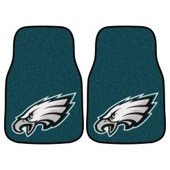 NFL.com NFL Teppich Autofußmattenset, NFL Car Mat Set - Team Philadelphia Eagles