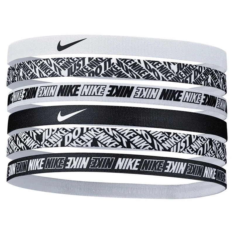 Nike Headband 6er Pack - Schwarz/weiß 1 Nike Headband 6er Pack - Schwarz/weiß