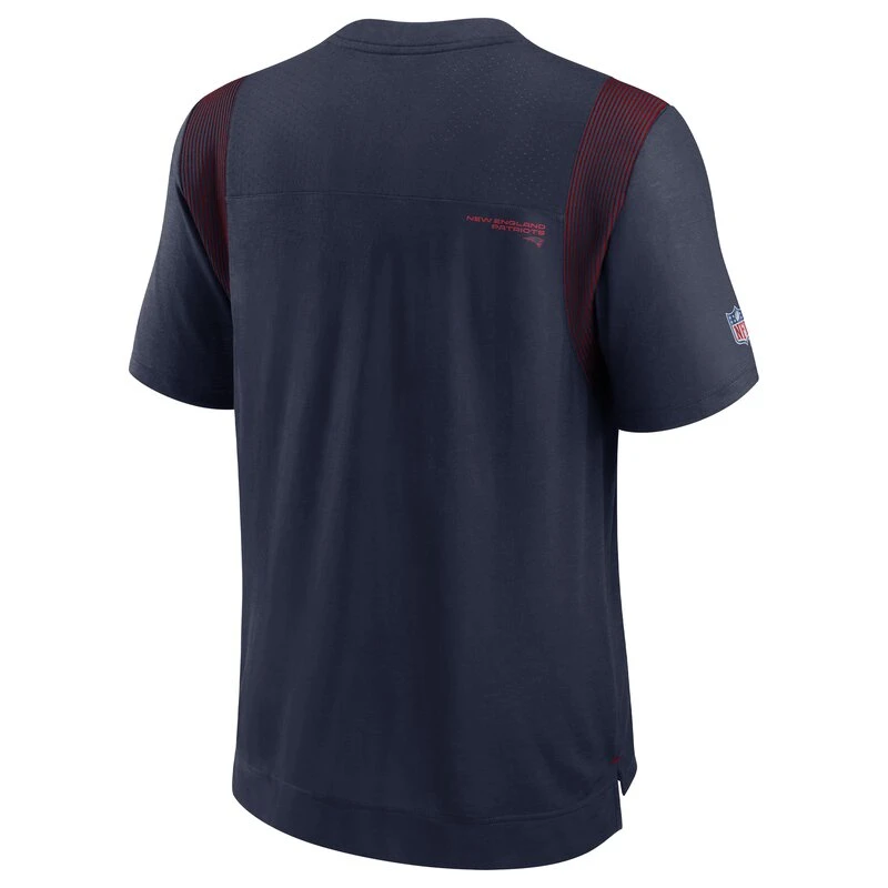 Nike NFL Top Player UV DRI-FIT T-Shirt New England Patriots Navy - Rot 2 Nike NFL Top Player UV DRI-FIT T-Shirt New England Patriots Navy - Rot – Bild 2