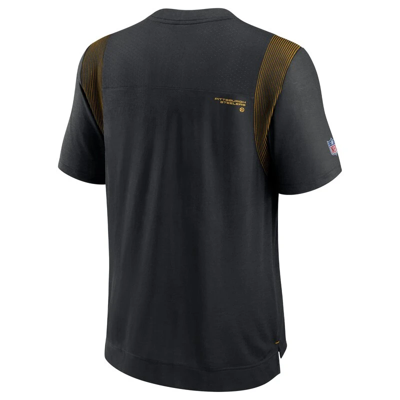 Nike NFL Top Player UV DRI-FIT T-Shirt Pittsburgh Steelers Schwarz - Gold 2 Nike NFL Top Player UV DRI-FIT T-Shirt Pittsburgh Steelers Schwarz - Gold – Bild 2
