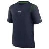 Nike NFL Top Player UV DRI-FIT T-Shirt Seattle Seahawks Navy - Grün