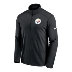 Pittsburgh Steelers NFL On-Field Sideline Nike Long Sleeve Jacket - Schwarz