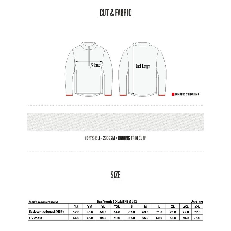 Prostyle Teamwear Prostyle Fairways HZ Pullover 3 Prostyle Teamwear Prostyle Fairways HZ Pullover – Bild 3