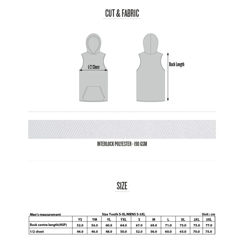 Prostyle Teamwear Prostyle Training Sleeveless Hoodie 4 Prostyle Teamwear Prostyle Training Sleeveless Hoodie – Bild 4