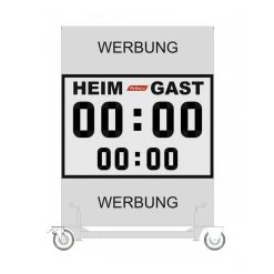 ReGeLa Mobile Solarbetriebene Multifunktionale American Football Anzeigetafel