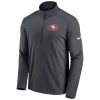 San Francisco 49ers NFL On-Field Sideline Nike Long Sleeve Jacket - Schwarz