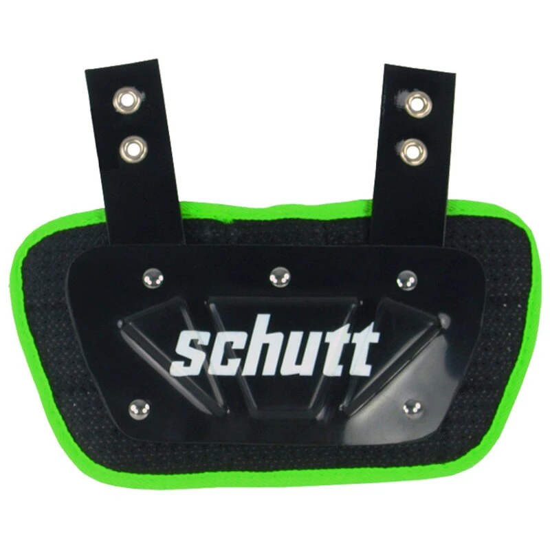 Schutt Youth Back Plate - Schwarz-neon Grün 1 Schutt Youth Back Plate - Schwarz-neon Grün