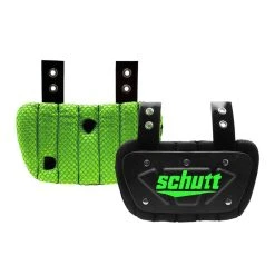 Schutt Youth Ventilated Back Plate - Neongrün-schwarz