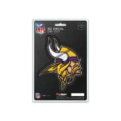 Team Promark Minnesota Vikings Aufkleber 3D-Optik