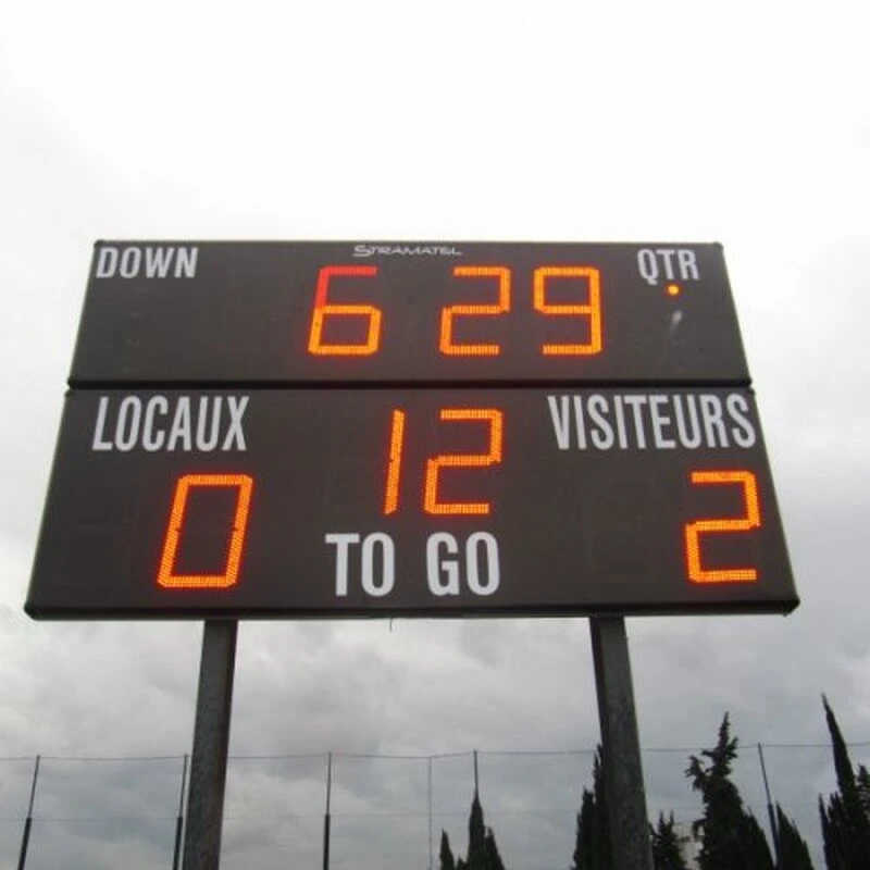 Stramatel Elektronische Anzeigetafel American Football Groß 2 Stramatel Elektronische Anzeigetafel American Football Groß – Bild 2