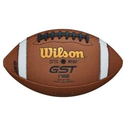 Wilson GST 1780 Composite Football, Braun, Senior