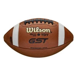 Wilson GST1320B Youth Leder Football, Game Ball