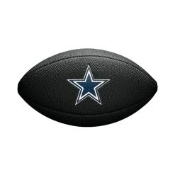 Wilson NFL Dallas Cowboys Logo Mini Football Schwarz